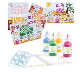SET CREATIVO PITTURA A DITA - POIS E PESCI