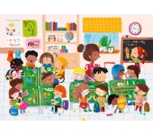 LIBRO GIOCO PUZZLE IN LEGNO - ATTIVITA'