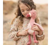 PELUCHE SAFARI FENICOTTERO 35 CM