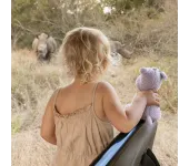 PELUCHE SAFARI IPPOPOTAMO 17 CM